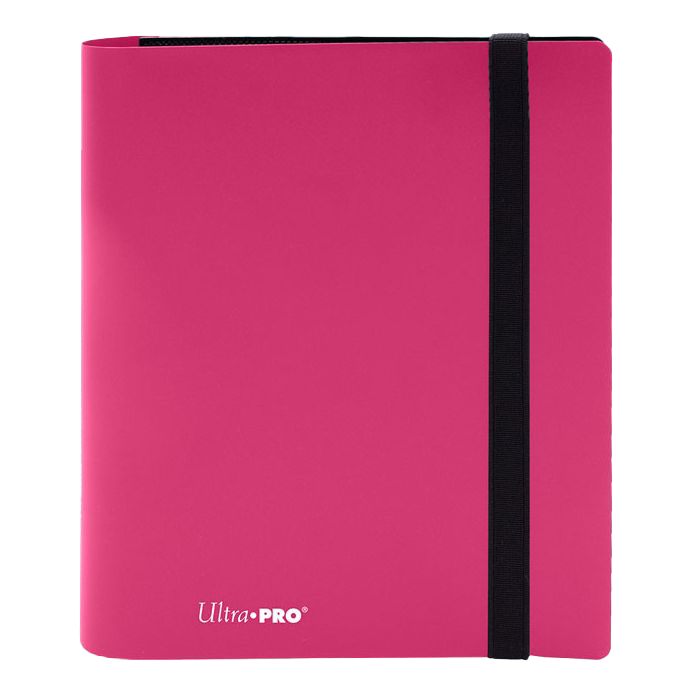 Ultra Pro - 4-Pocket PRO-Binder - Eclipse Hot Pink – Pendulum Gaming