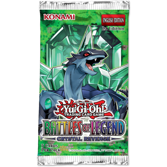 Yugioh Crystal Revenge Booster Pack