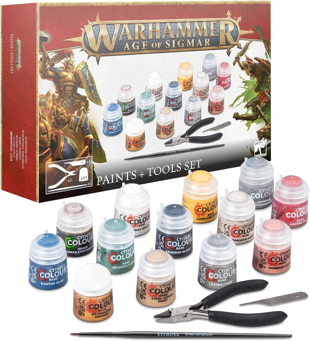 Age of Sigmar Paint & Tool Set