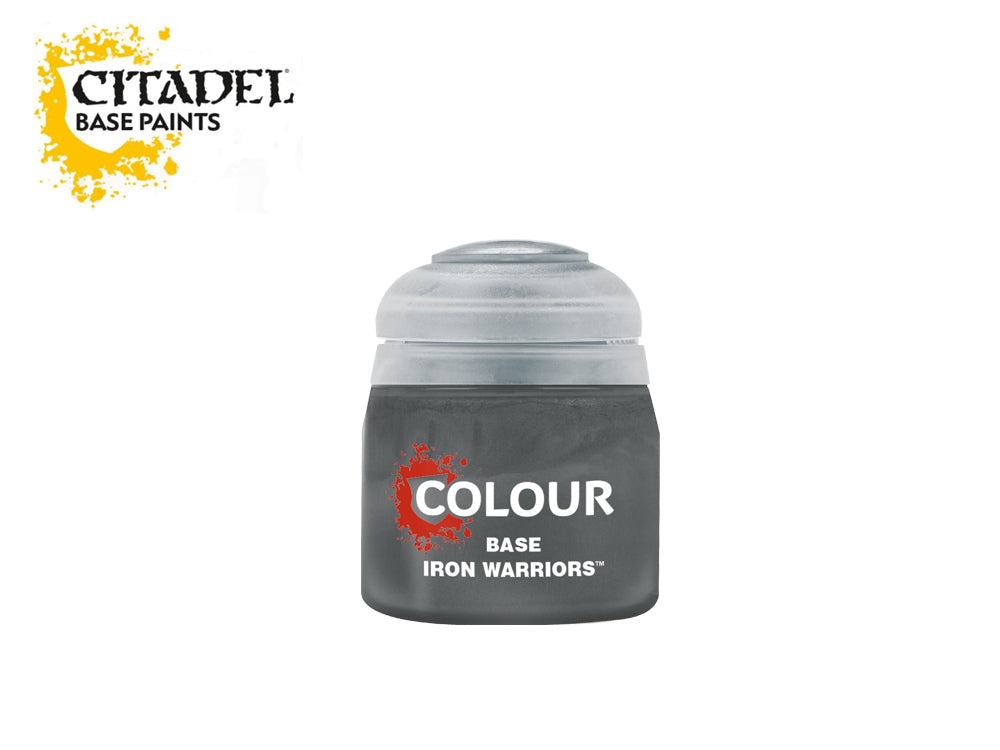 Citadel Base 12ml Paint - Iron Warriors