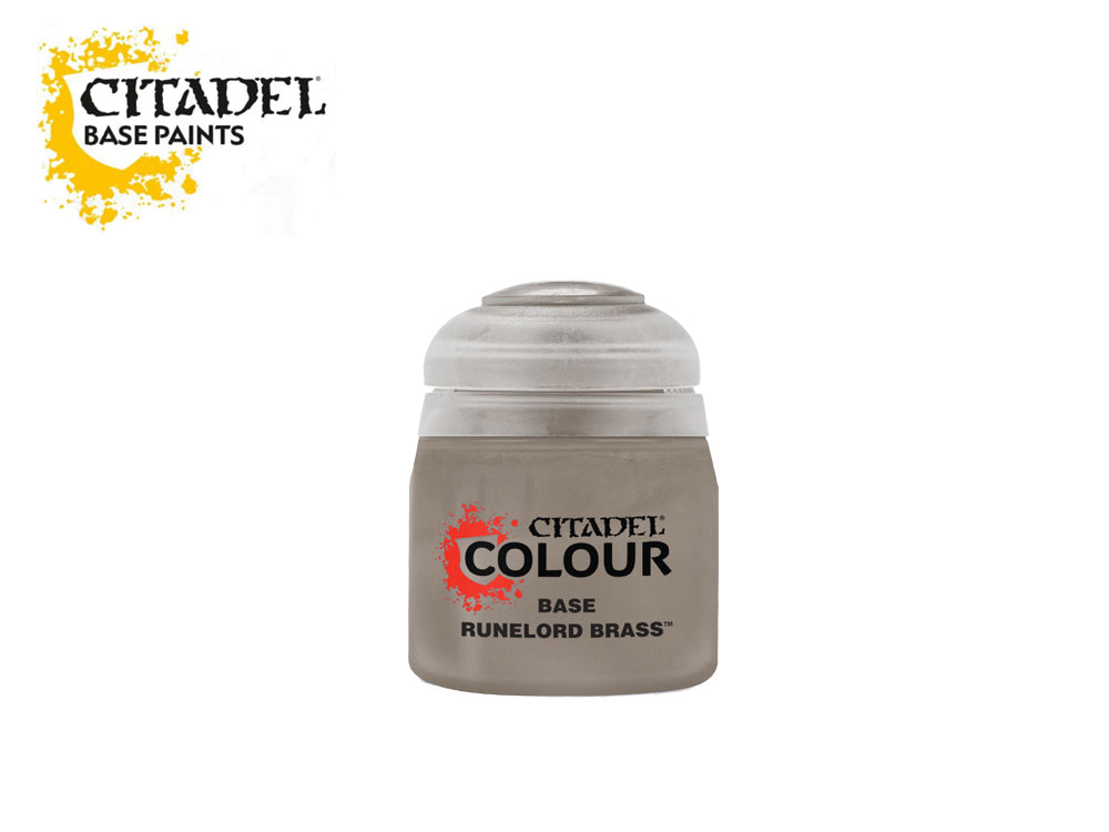 Citadel Base 12ml Paint - Runelord Brass