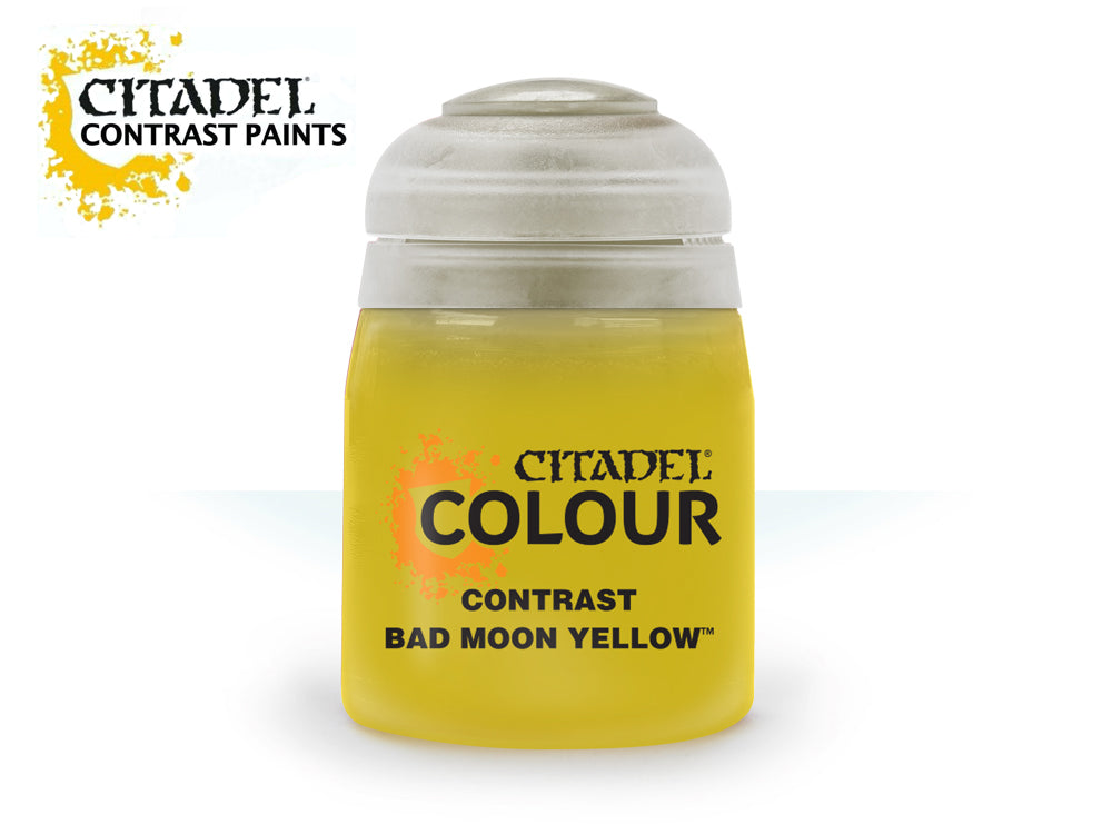 Citadel Contrast 18ml Paint -  Bad Moon Yellow