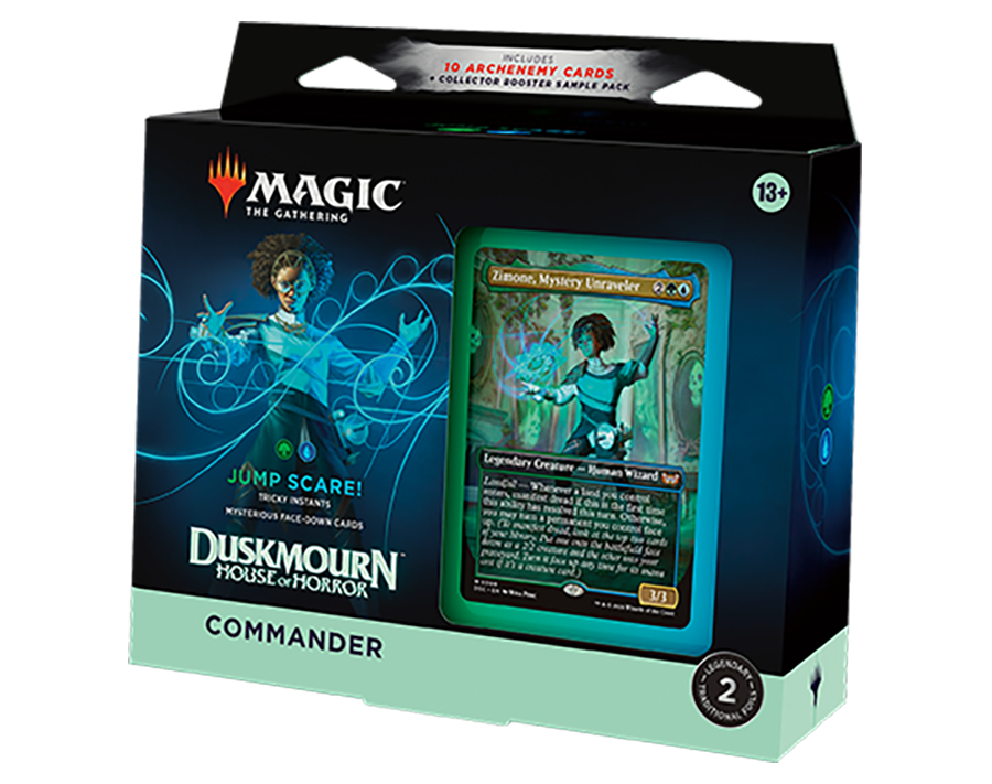 MTG Duskmourn Jump Scare! Commander Deck