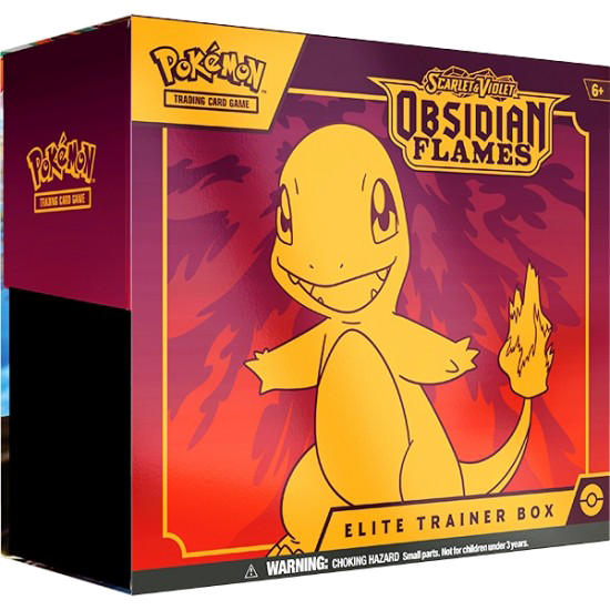 Pokemon Scarlet & Violet : Obsidian Flames Elite Trainer Box