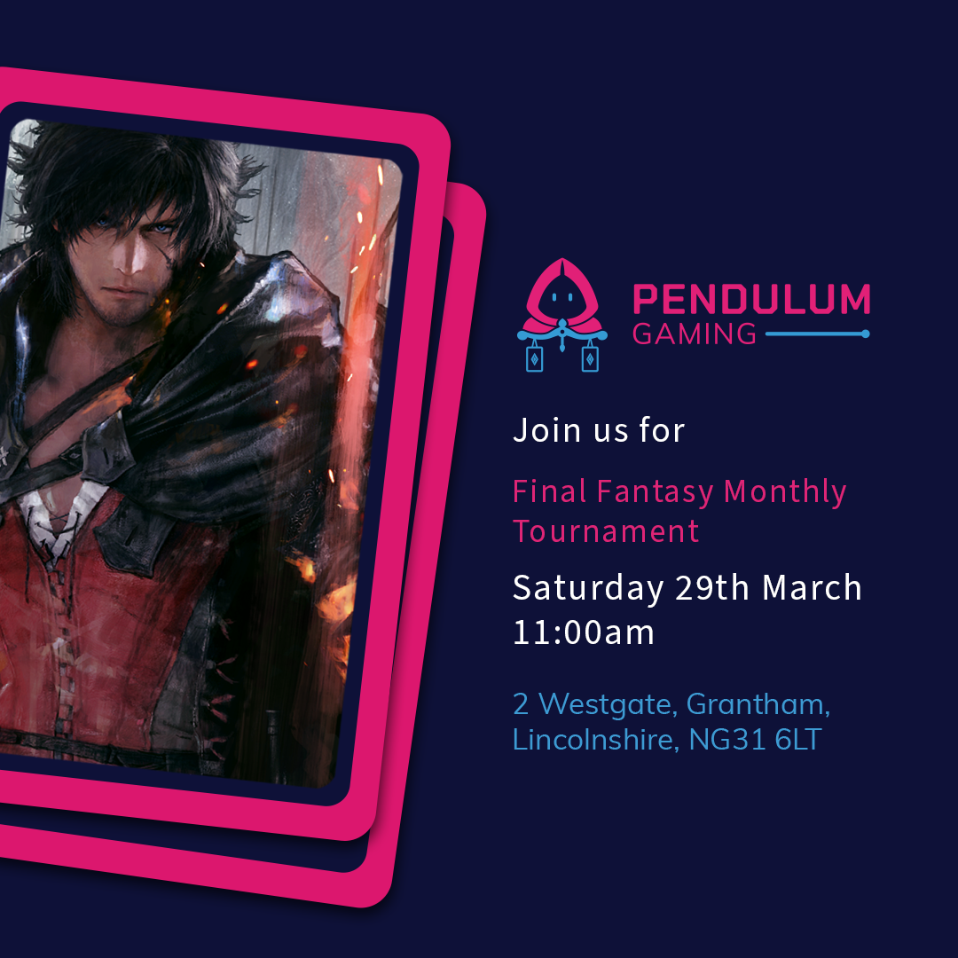 Final Fantasy TCG  Monthly Tournament 29/03/25