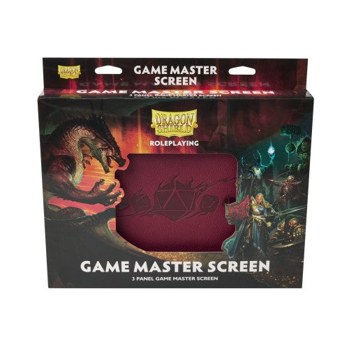 Dragon Shield Game Master Screen Red