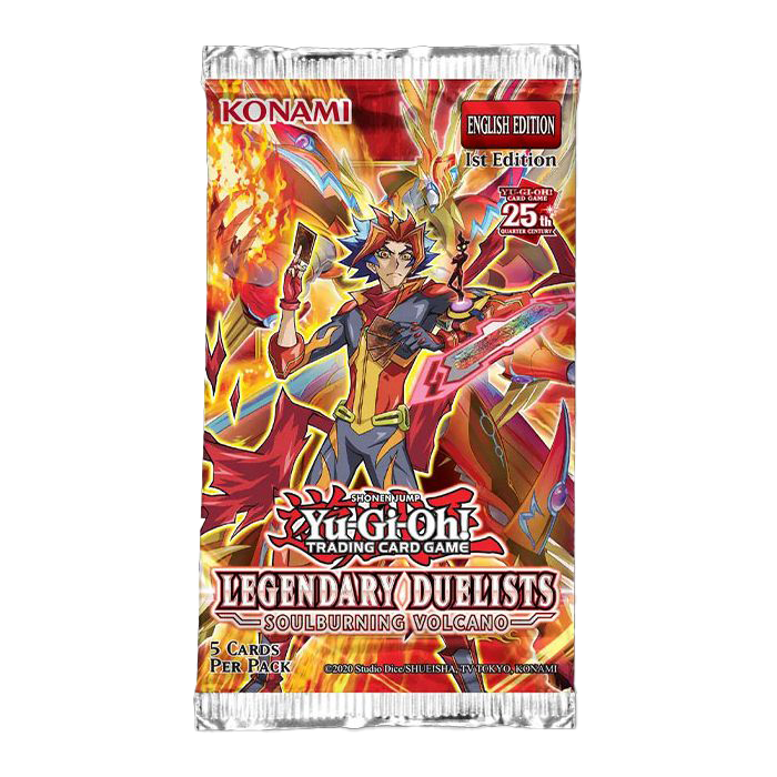 Yu-Gi-Oh! - Legendary Duelists - Soulburning Volcano - Booster Pack